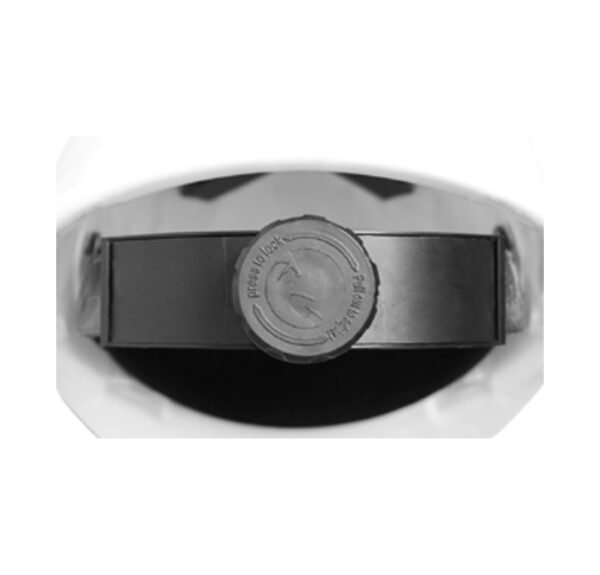 Casco tipo cachucha dieléctrico con ajuste milimétrico