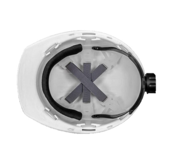 Casco tipo cachucha dieléctrico con ajuste milimétrico