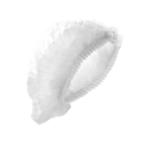 cofia blanca 21"